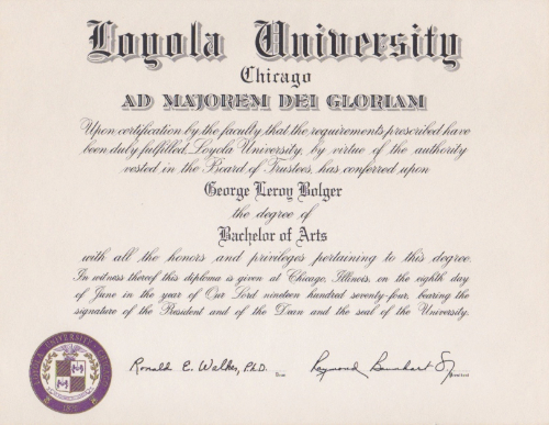 Loyola Diploma